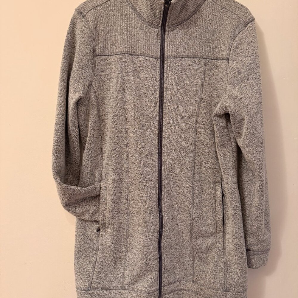 Women’s Aventura Perfect Fleece Jacket | Size Large | Gray